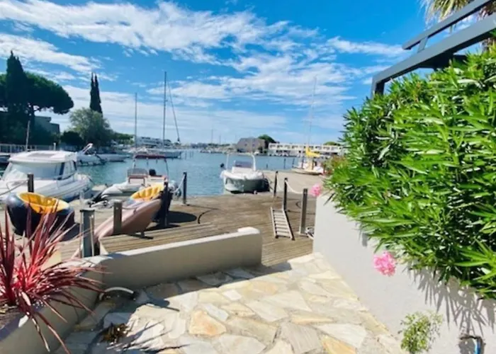 Apartamento Cap Marina By L'avenue - Vue Xxl - Terrasse Au Bord De L'eau - Plein Sud - 2 - Port Camargue