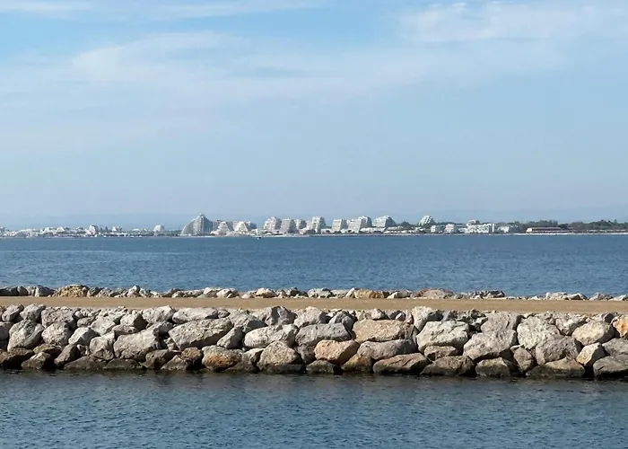 Apartamento Cap Marina By L'avenue - Vue Xxl - Terrasse Au Bord De L'eau - Plein Sud - 2 - Port Camargue *