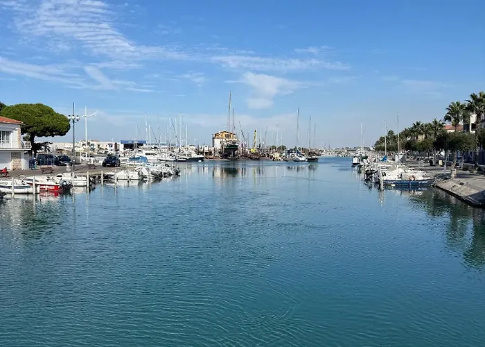 Cap Marina By L'avenue - Vue Xxl - Terrasse Au Bord De L'eau - Plein Sud - 2 - Port Camargue Le Grau-du-Roi