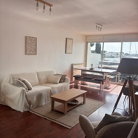 Cap Marina By L'avenue - Vue Xxl - Terrasse Au Bord De L'eau - Plein Sud - 2 - Port Camargue דירה