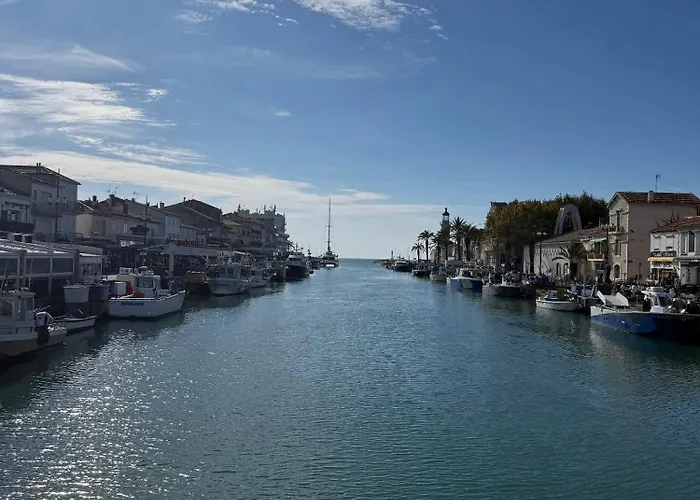 Cap Marina By L'avenue - Vue Xxl - Jacuzzi - Terrasse Au Bord De L'eau - Plein Sud - 2 - Port Camargue ル・グロー・デュ・ロワ
